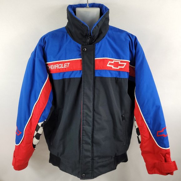Chevrolet GMC Choko Motorsports Vintage 1990s Race Jacket Mens size Large - Picture 1 of 8